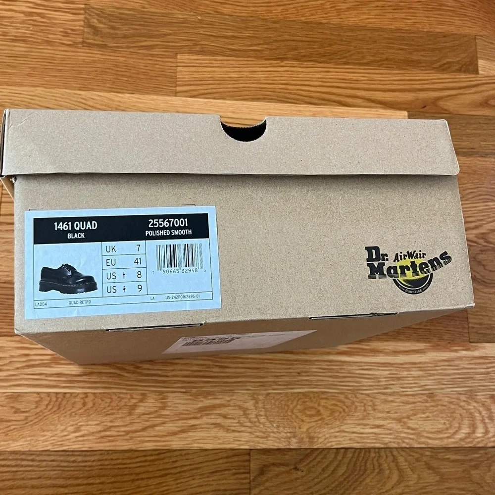 Dr Martens 1461 Quads Size 9 NIB
